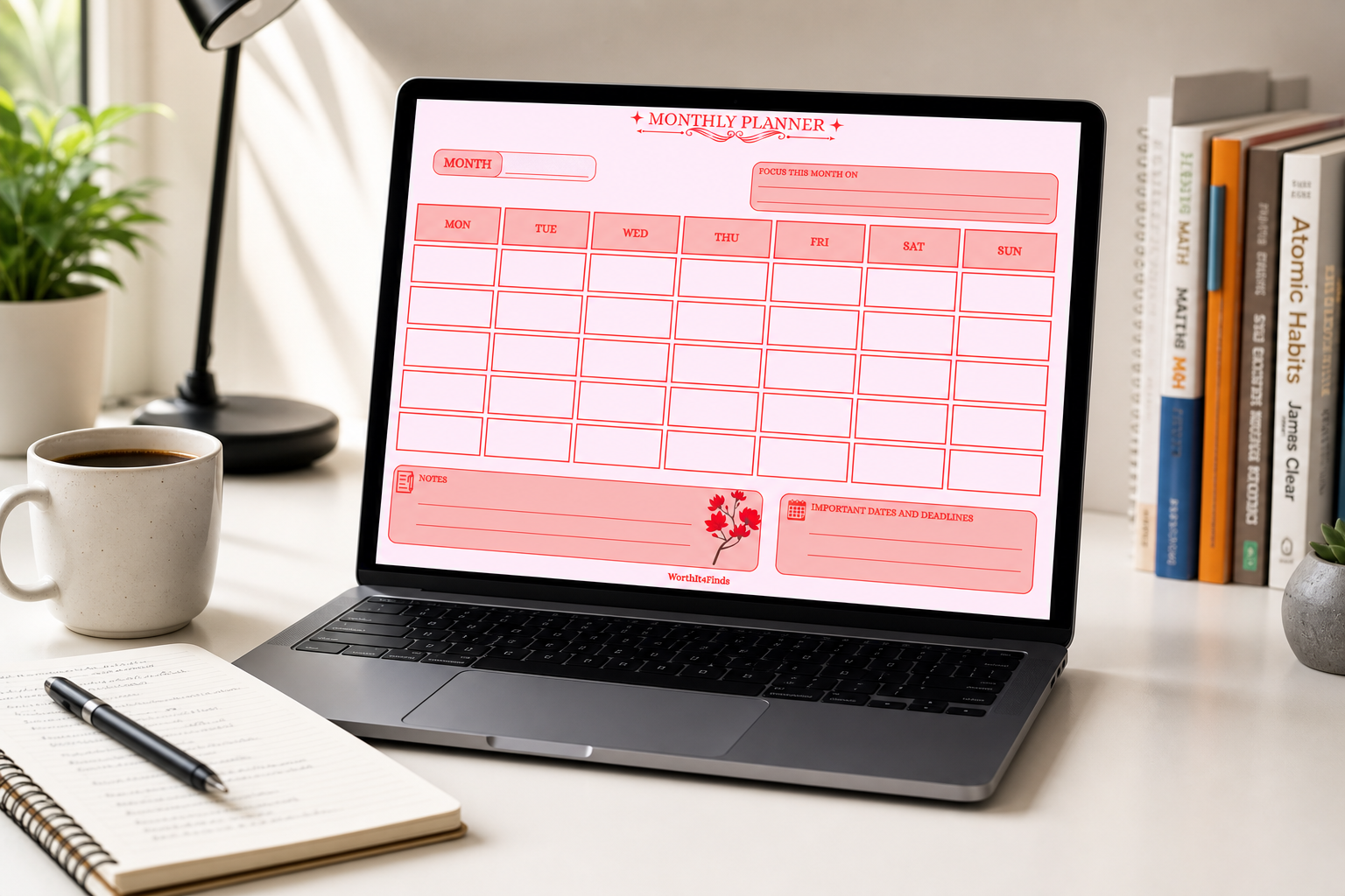 Printable Study Planner